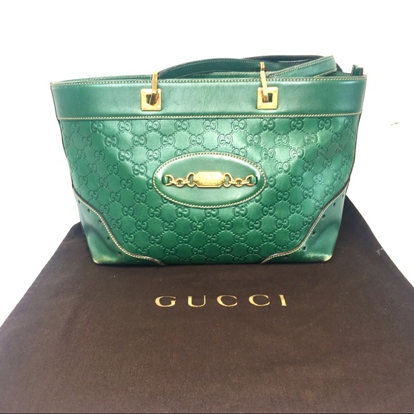 guccissima leather bag